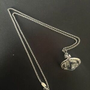 Vivienne Westwood Silver Pendant Necklace